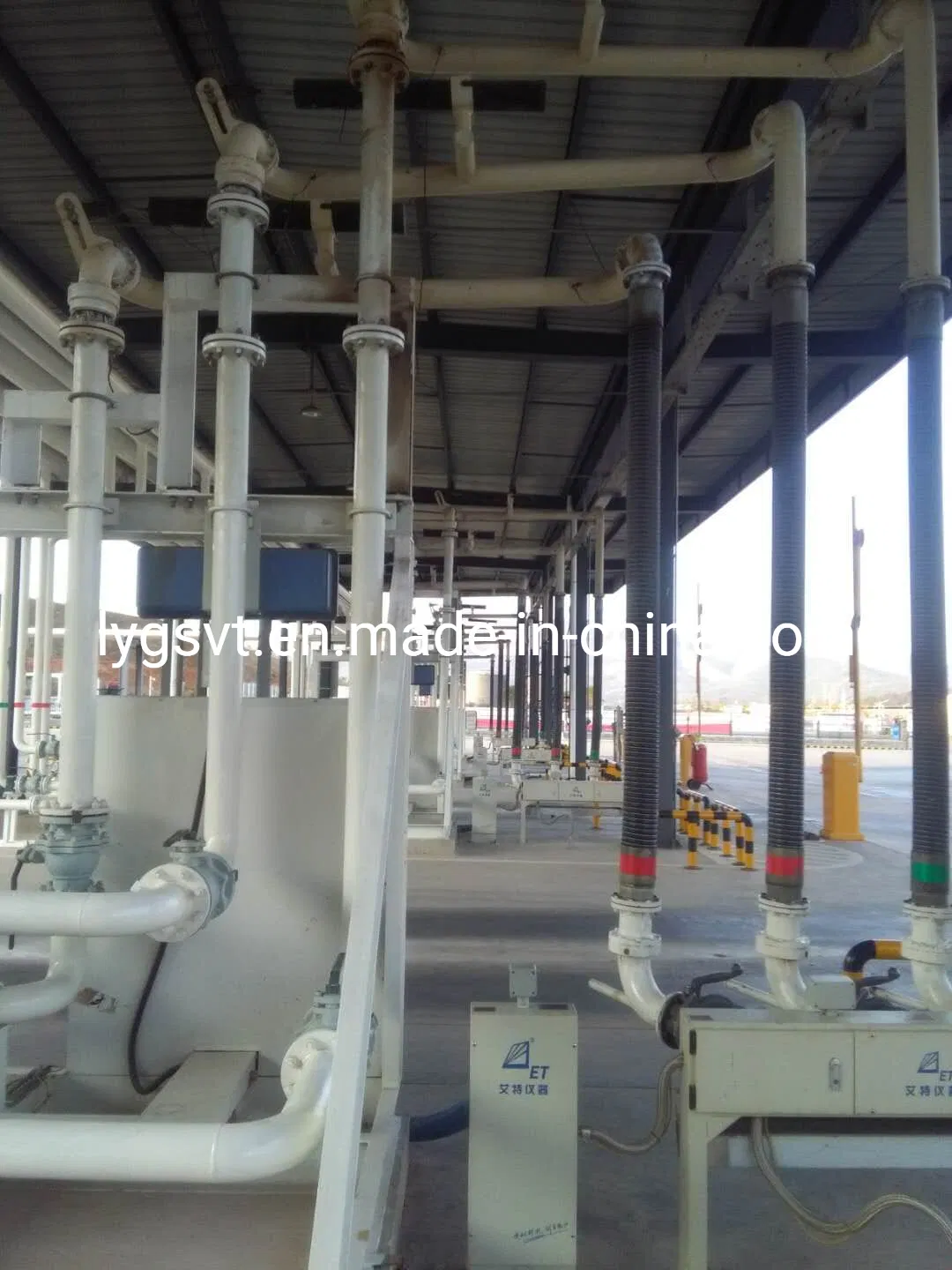 Rail Truck Skid Mounted Loading Unloading Arm for Petrochemical Liquid Ammonia