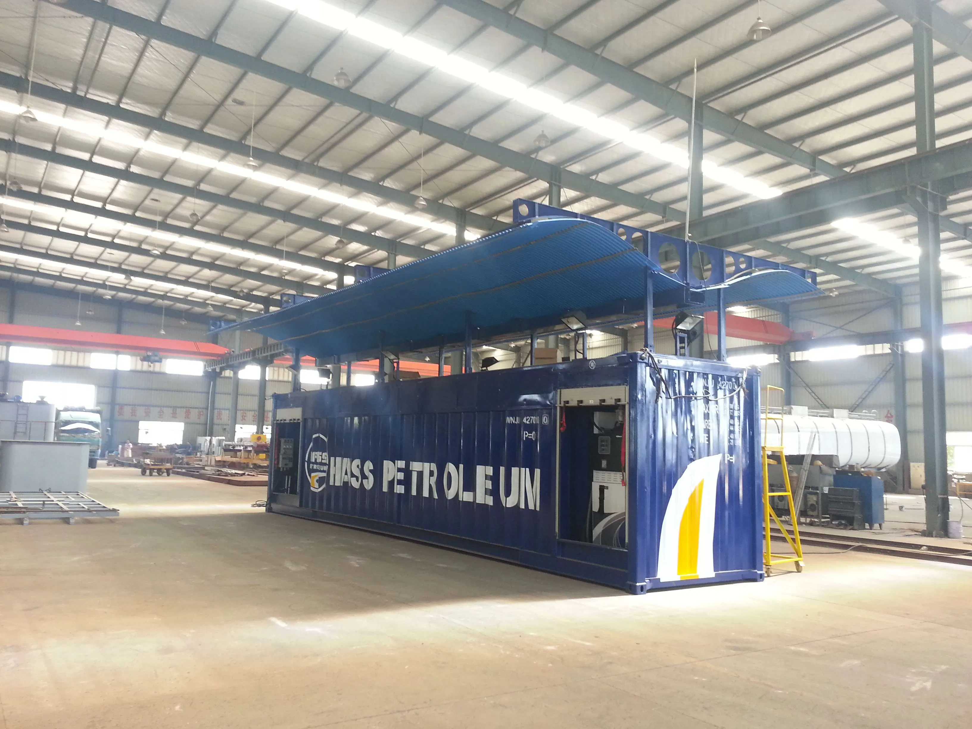 20 FT 40 FT Petrol gasoline Diesel Container Refilling Skid Station