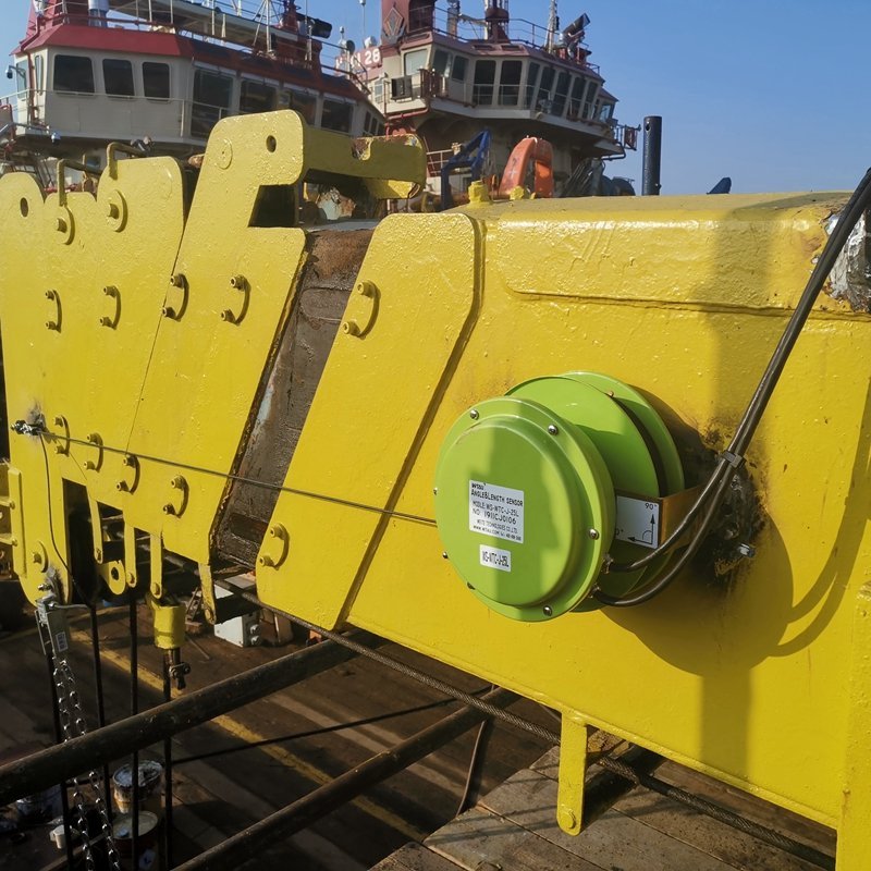 ATEX-Certified Marine Crane Monitoring System for Offshore Platform