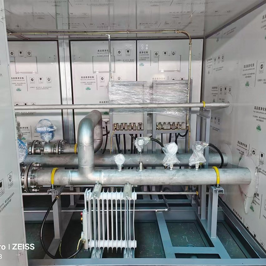 High Capacity CNG Pressure Reducing Station Skid-Mounted for NGV &amp; City Gas