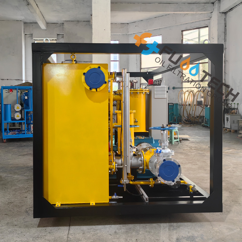 High Velocity Oil Flushing System High Velocity Oil Flushing Skid