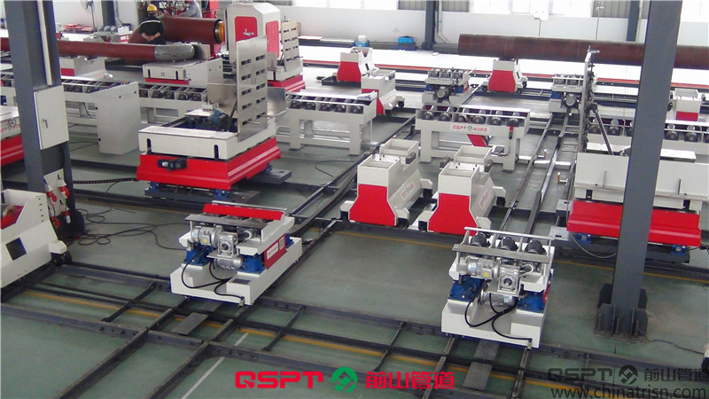 Pipe Prefabrication Heavy Rail Conveying System