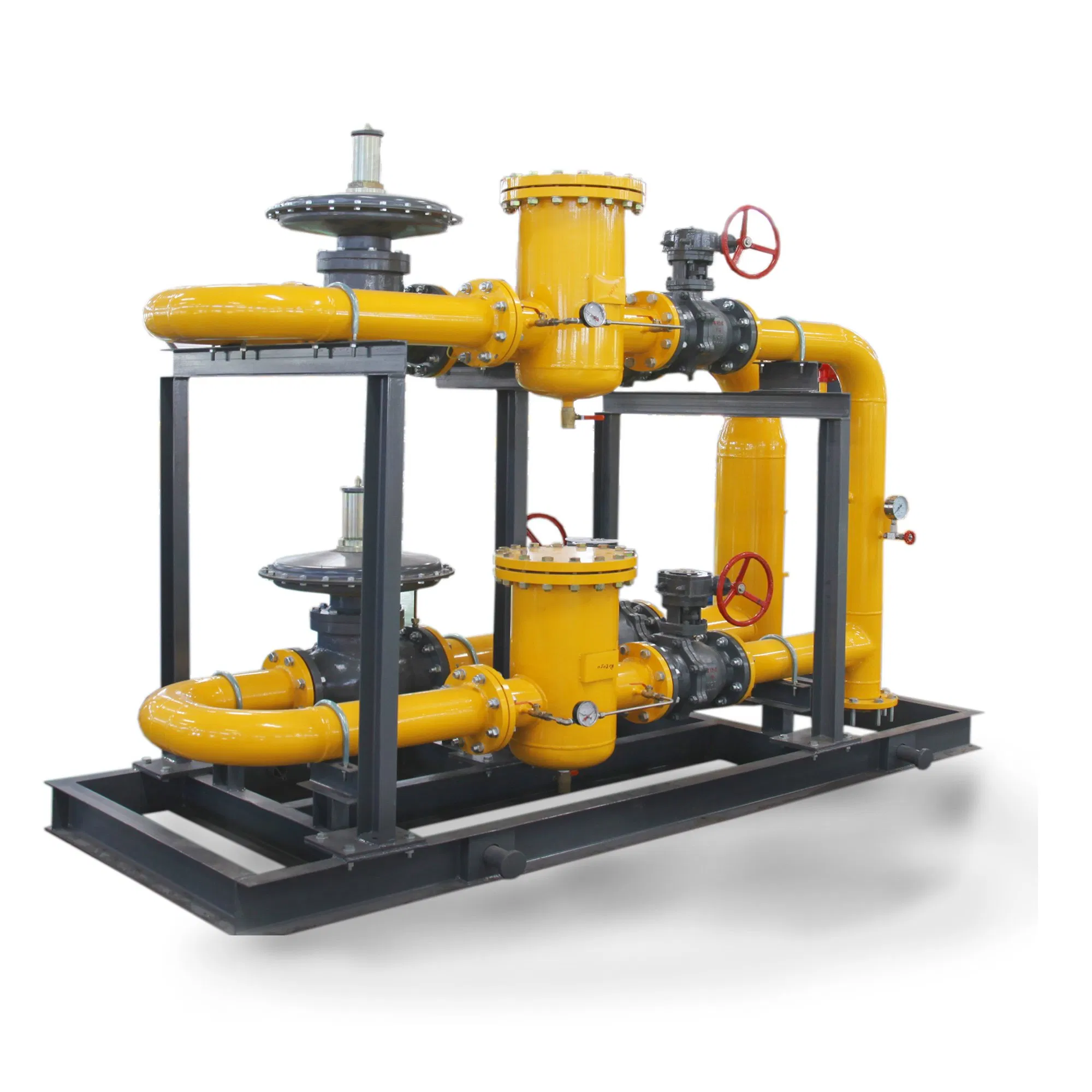 Pressure Regulating Metering Skid for CNG Compressor Station