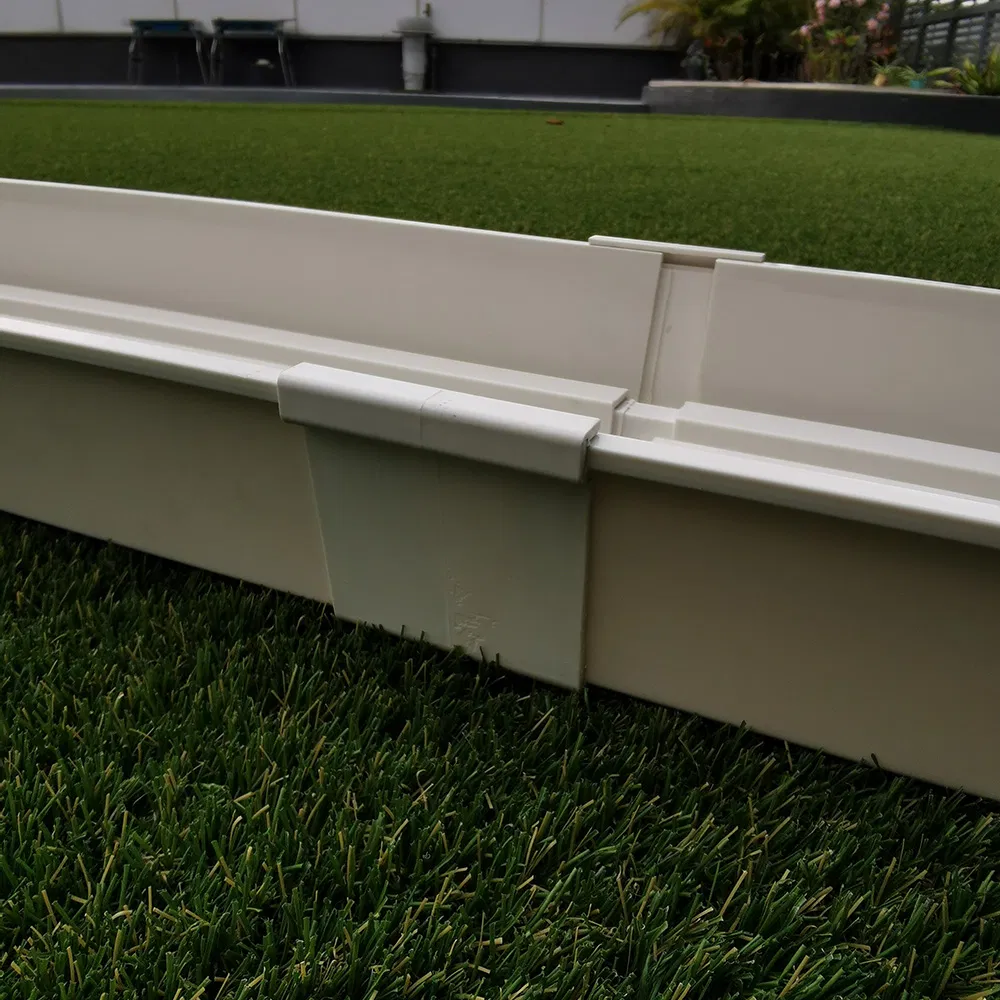 Greenhouse Gutter for Cucumber Agriculture PVC Plastic Fodder System Strawberry Gutter