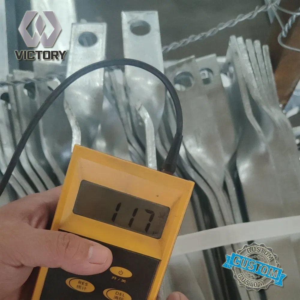 Metal Hot DIP Galvanized Iron Double Circuit Distribution Cross Arm