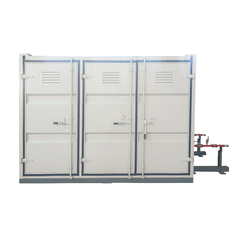 450Nm3/H Inlet 250bar Outlet 3-5 Bar High Pressure Natural Gas Pressure Regulating and Metering Filter Skid Prms