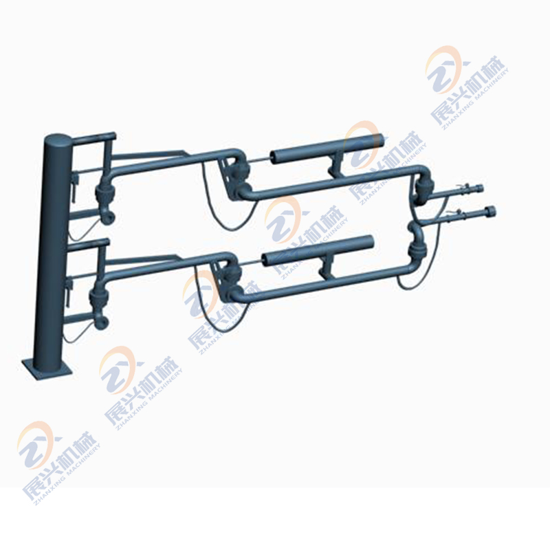 Double Pipes Bottom Loading Arm with Vapor Pipeline