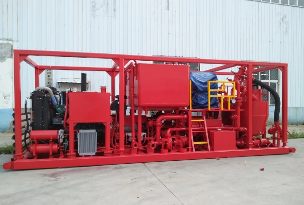 Single / Double Spm Sj Tpd Cementing Pump Skid Mounted Cementing Unit Cementing Skid Mounted