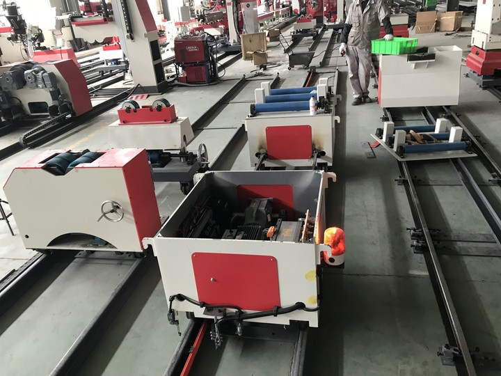 Heavy Duty Pipe Transportation Light Rail System