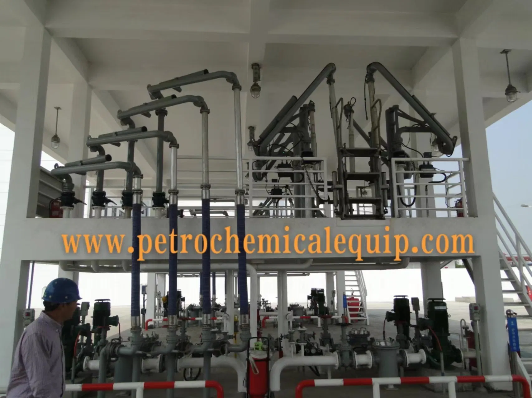 The Transportation Equipment Land Loading Arm for Tank Truck and Quick Coupling