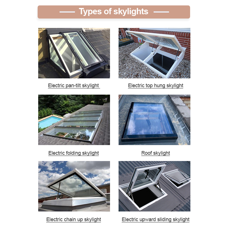 OUNA Home Office Reading Nook Skylight Reduces Eye Strain with Balanced Natural Light Quiet Electric Operation for Focus