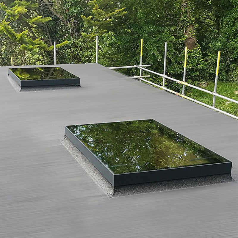 OUNA Frameless Aluminum Skylight Minimalist Design Maximizes Glass Area for Uninterrupted Sky Views Electric or Manual Option