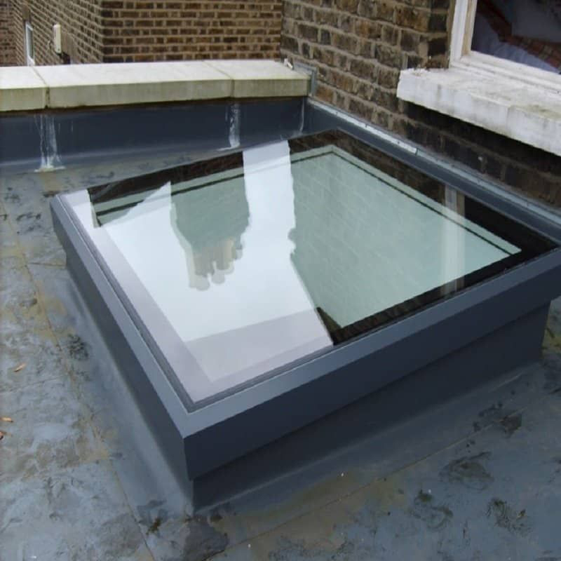 OUNA Brighten Your Stairwell with a Slim Frame Aluminum Skylight Brings Sunlight Into the Heart of Your Home Day and Night