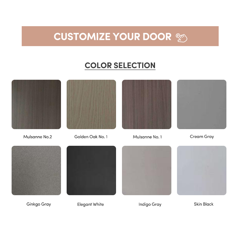 OUNA Luxury Custom Aluminum Wood Interior Door for Villa and High End Residence Personalized Design Service Factory Price