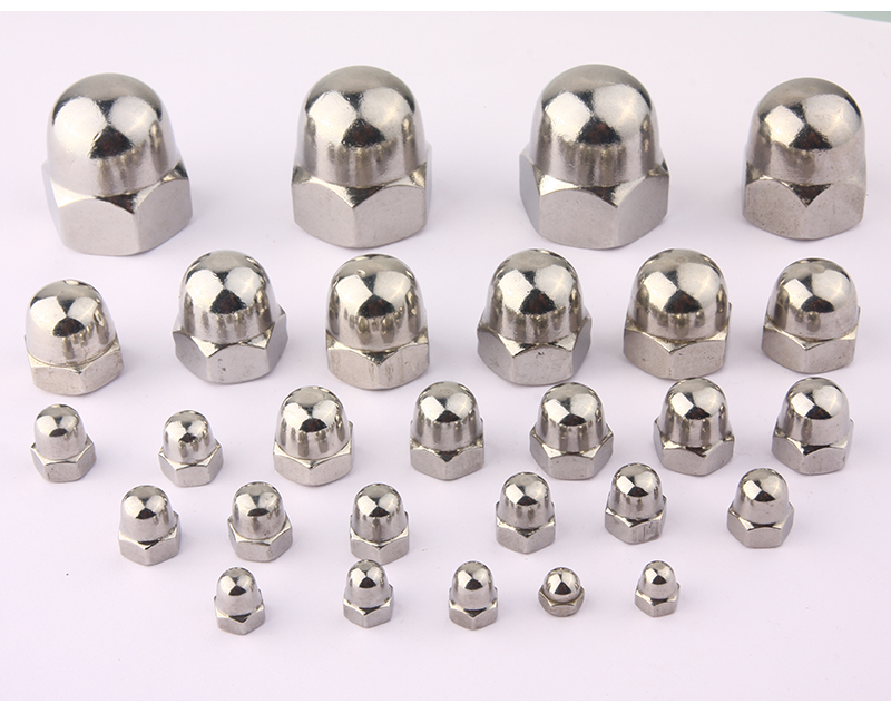 China Hexagon domed cap nuts DIN1587 Manufacturer, Factory