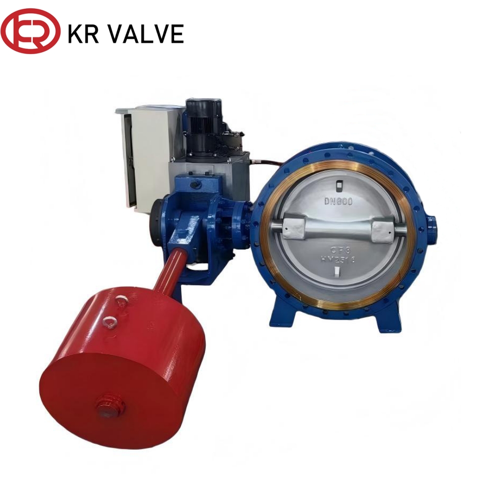 OEM Eccentric type hydraulic control butterfly valve PN16 EPDM sealing Suppliers, Factory