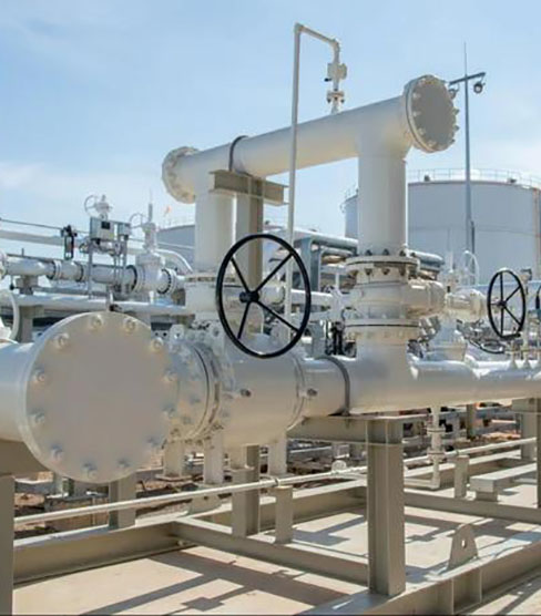 KR Valve dam construction project supplying large diameter valves for flow control