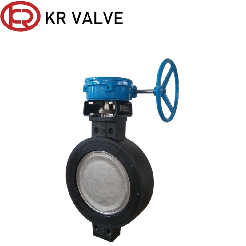Wholesale Triple Eccentric Wafer Style Butterfly Valve WCB Material 150LB Manufacturer, Factory