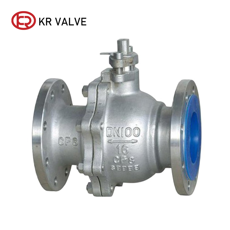 Custom Flange Stainless Steel Mounted Ball Valve 4 Inch Handle Manufacturers, Factory