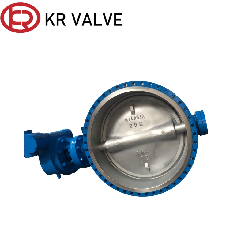 Wholesale Big size WCB triple offset high performance flange butterfly valve Suppliers, Factory