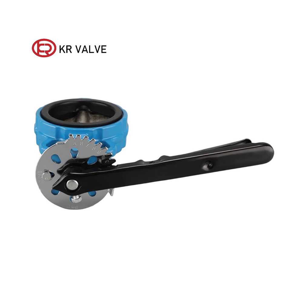 Wholesale Wafer Butterfly Valve Manual Malleable Cast Iron Handle DN100 Suppliers, Factories