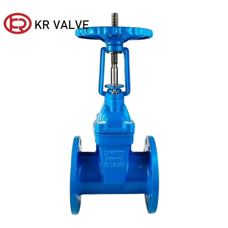 Sluice valve DIN F5 rising shaft type EPDM seal