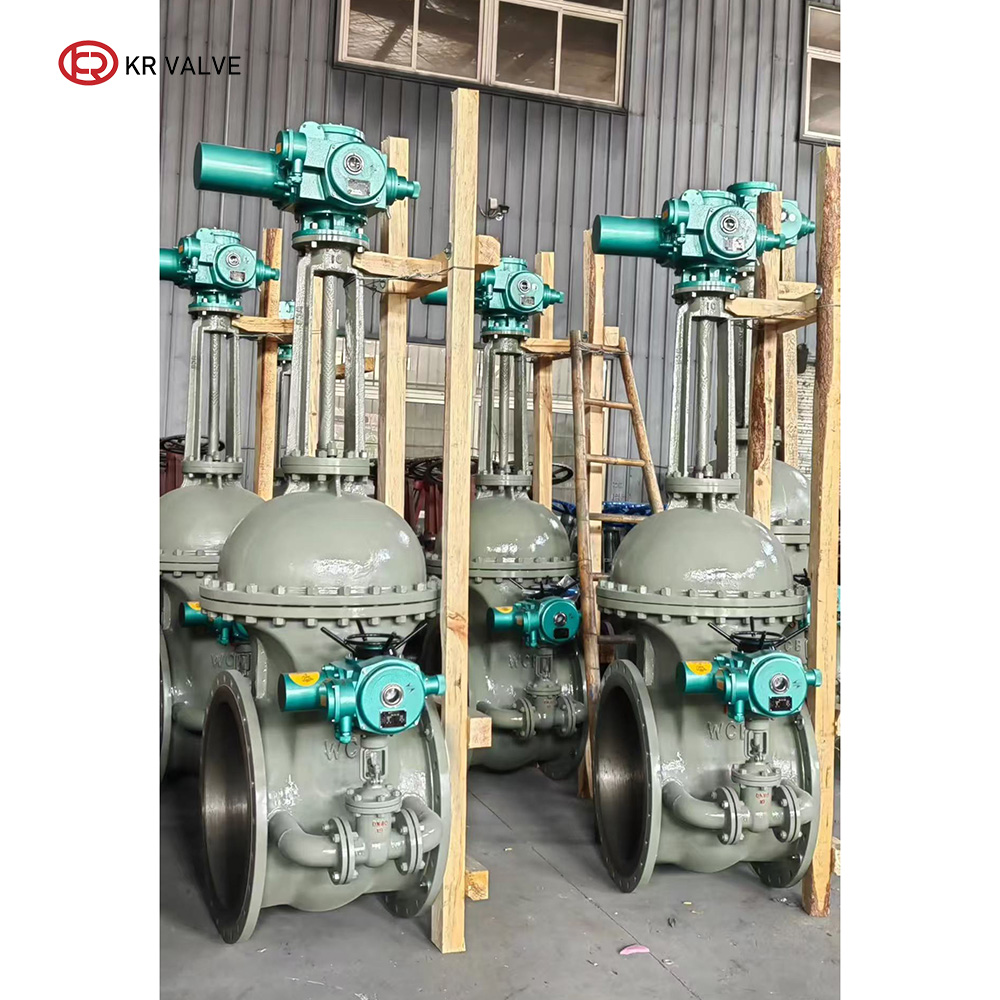 Custom DN700 WCB Cast Steel Flange Gate Valve Supplier, Factory