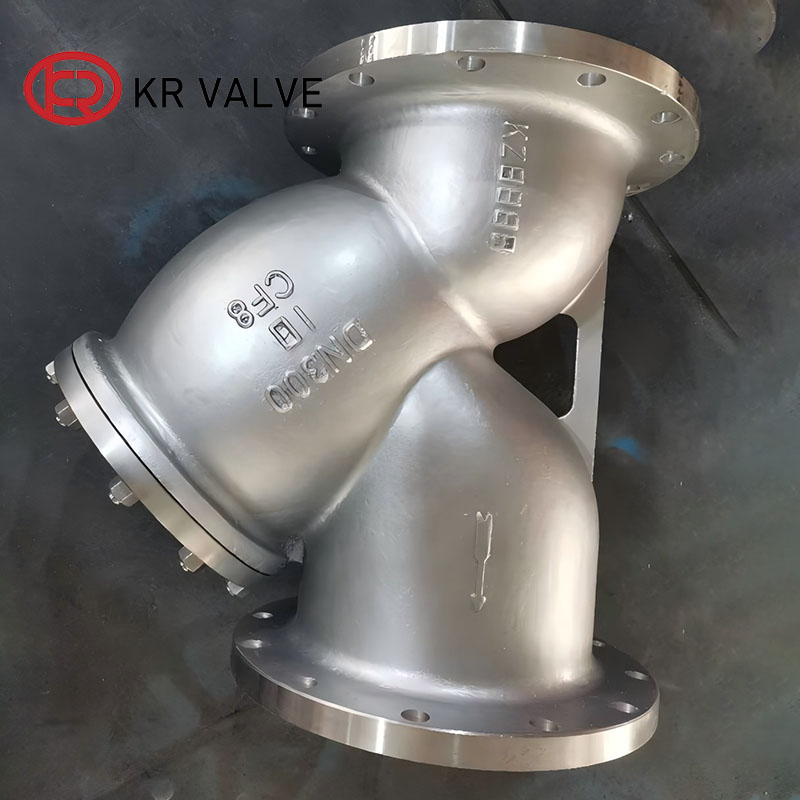 Custom China CF8 Stainless Steel Flanged Y Type Strainer Suppliers - High Performance & Corrosion Resistance Factory Supplier, Suppliers