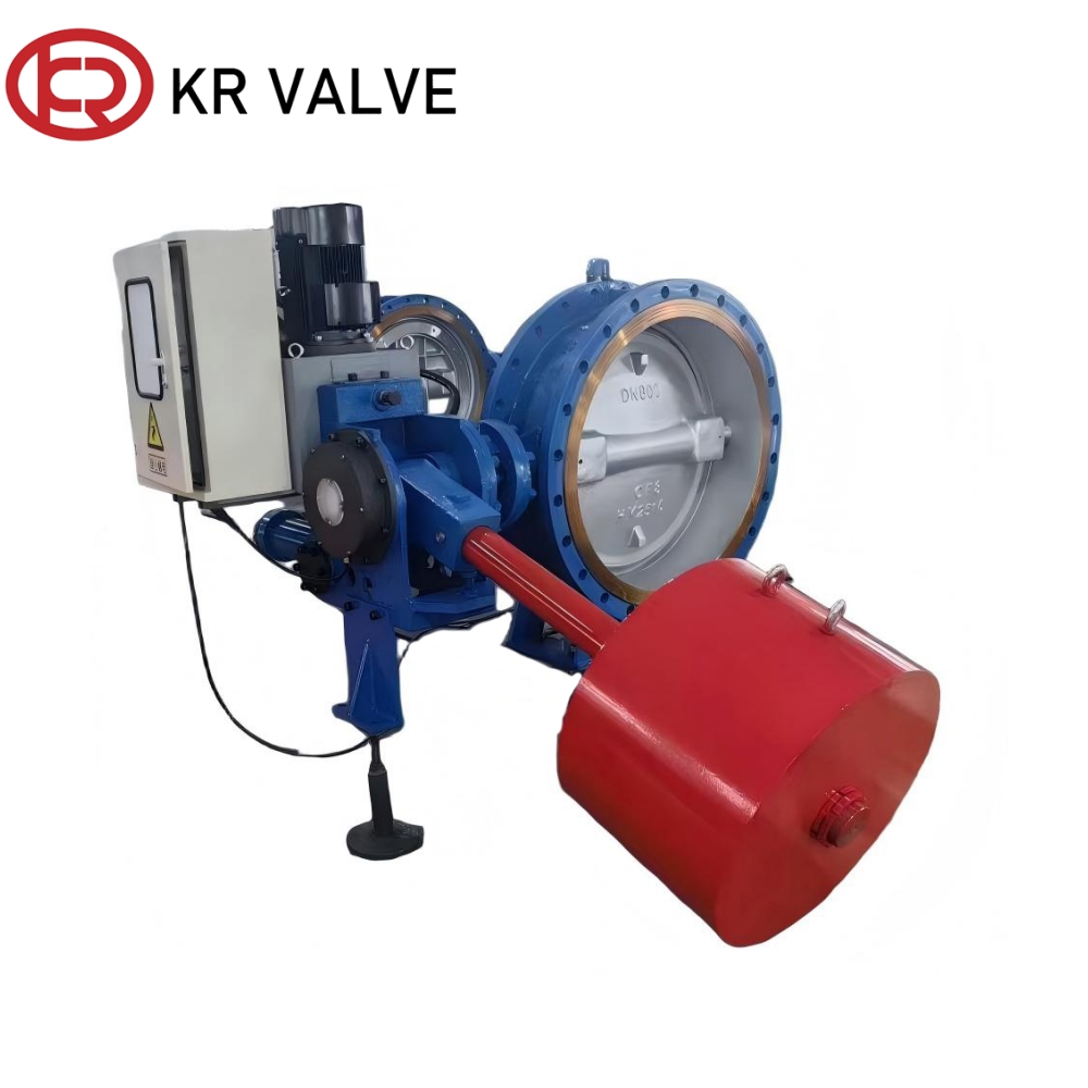 OEM Hydraulic cylinder control butterfly valve quick closing adjusting type Manufacturer, Factories