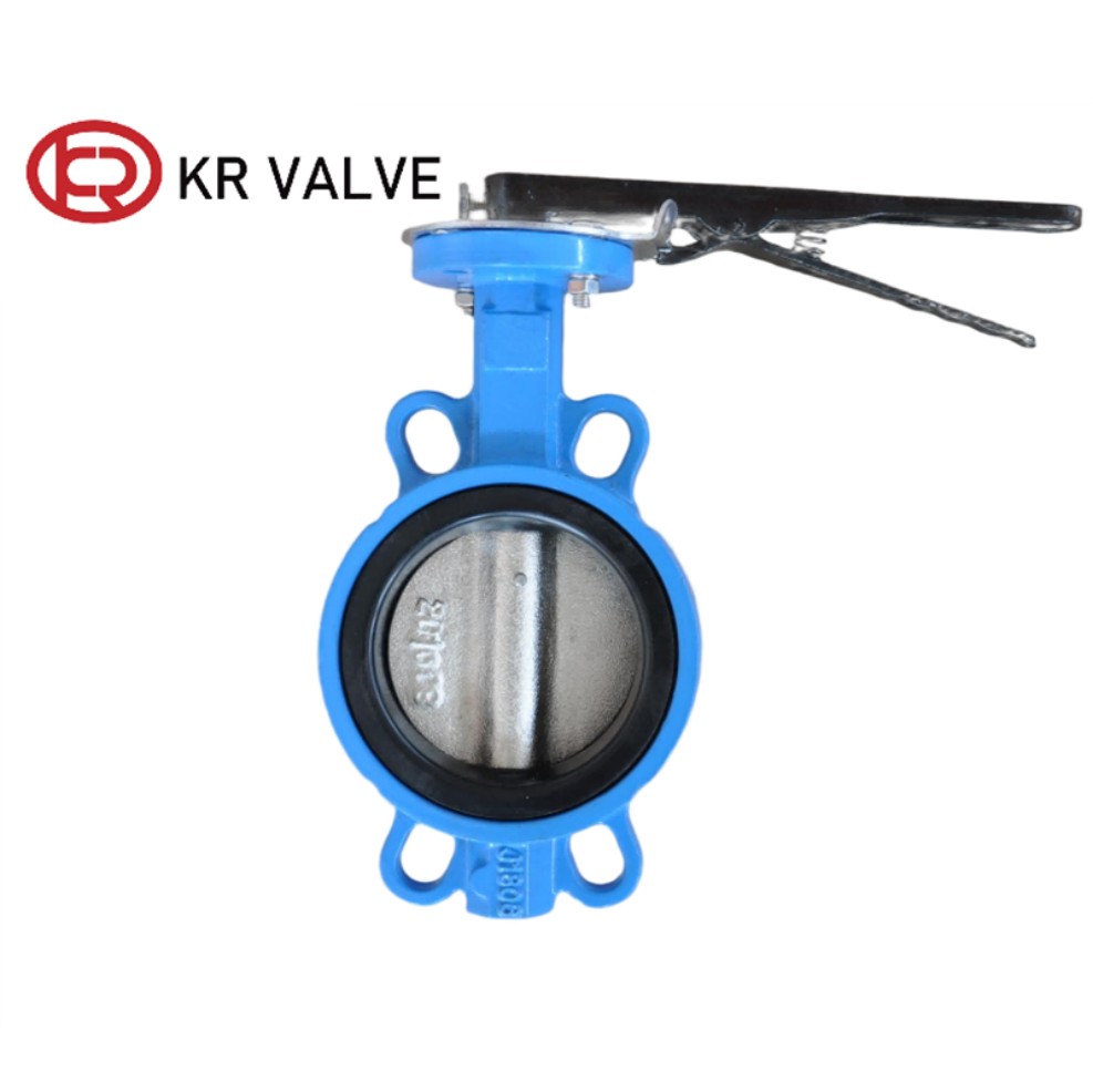 OEM Ductile Iron EPDM Seal Wafer Butterfly Valve Suppliers, Manufacturers