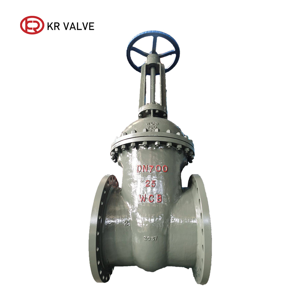Custom DN700 WCB Cast Steel Flange Gate Valve Supplier, Factory