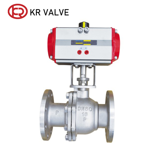 Custom Pneumatic Ball Valve With Positioner and Limit Switch Suppliers, Factory