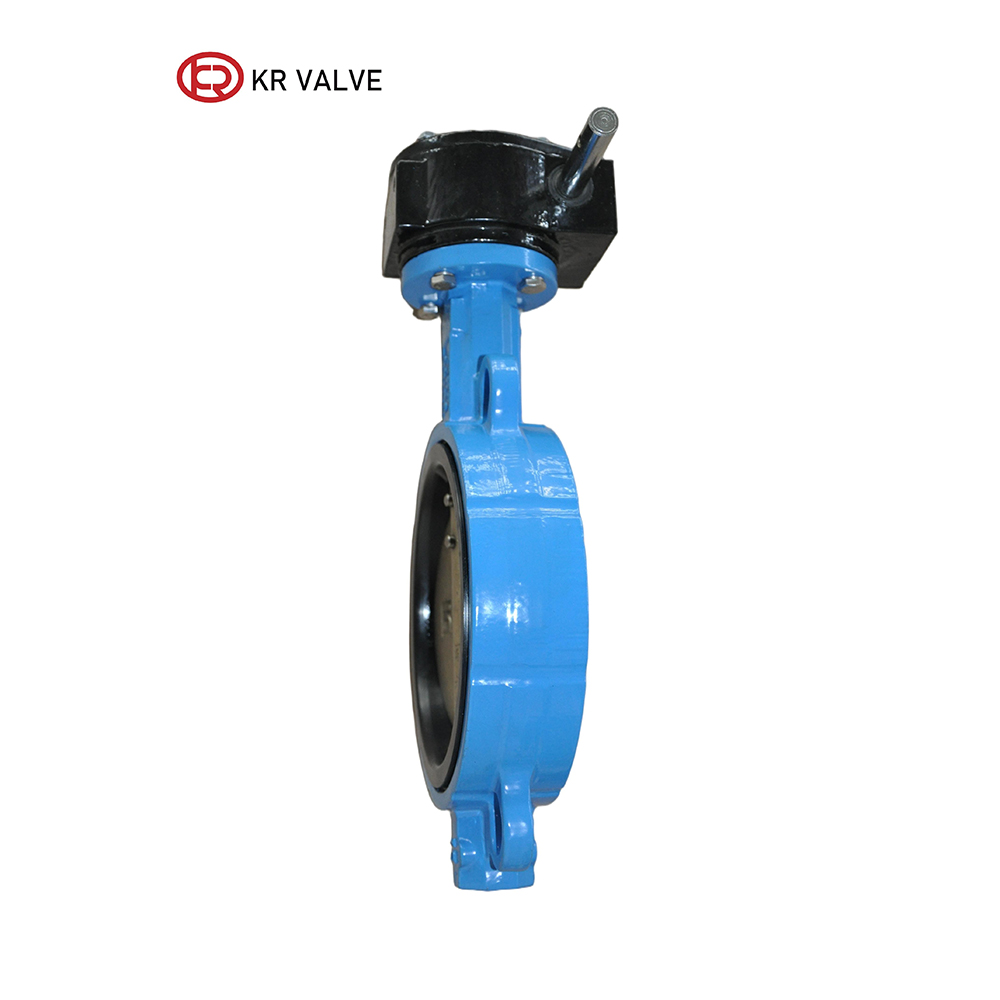 OEM Ductile Iron Wafer Butterfly Valve With Gear Box Manufacturer, Factory