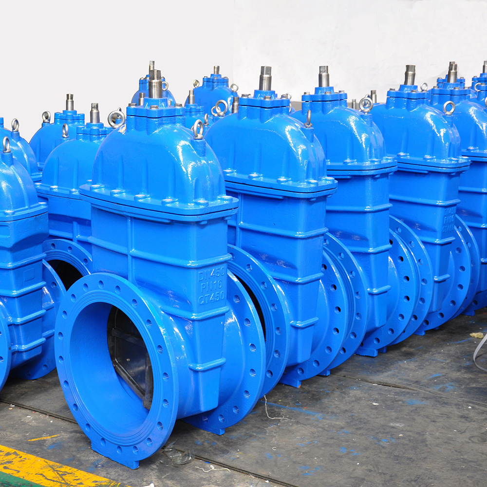 Custom Big Size EPDM Resilient Seat Gate Valve AWWA Standard Factories, Factory