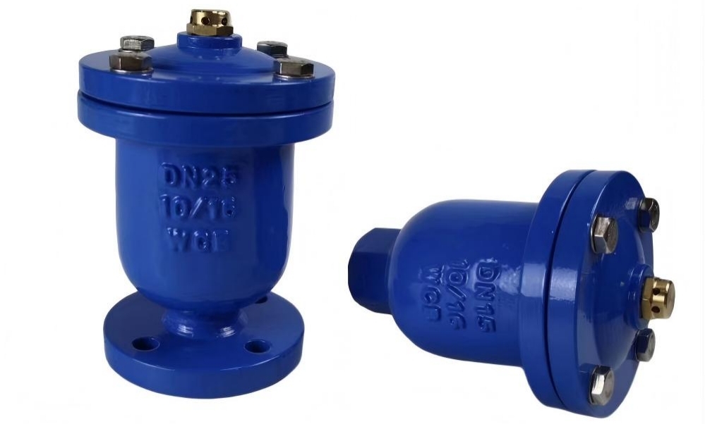 Single port air exhaust valve ductile iron PN16