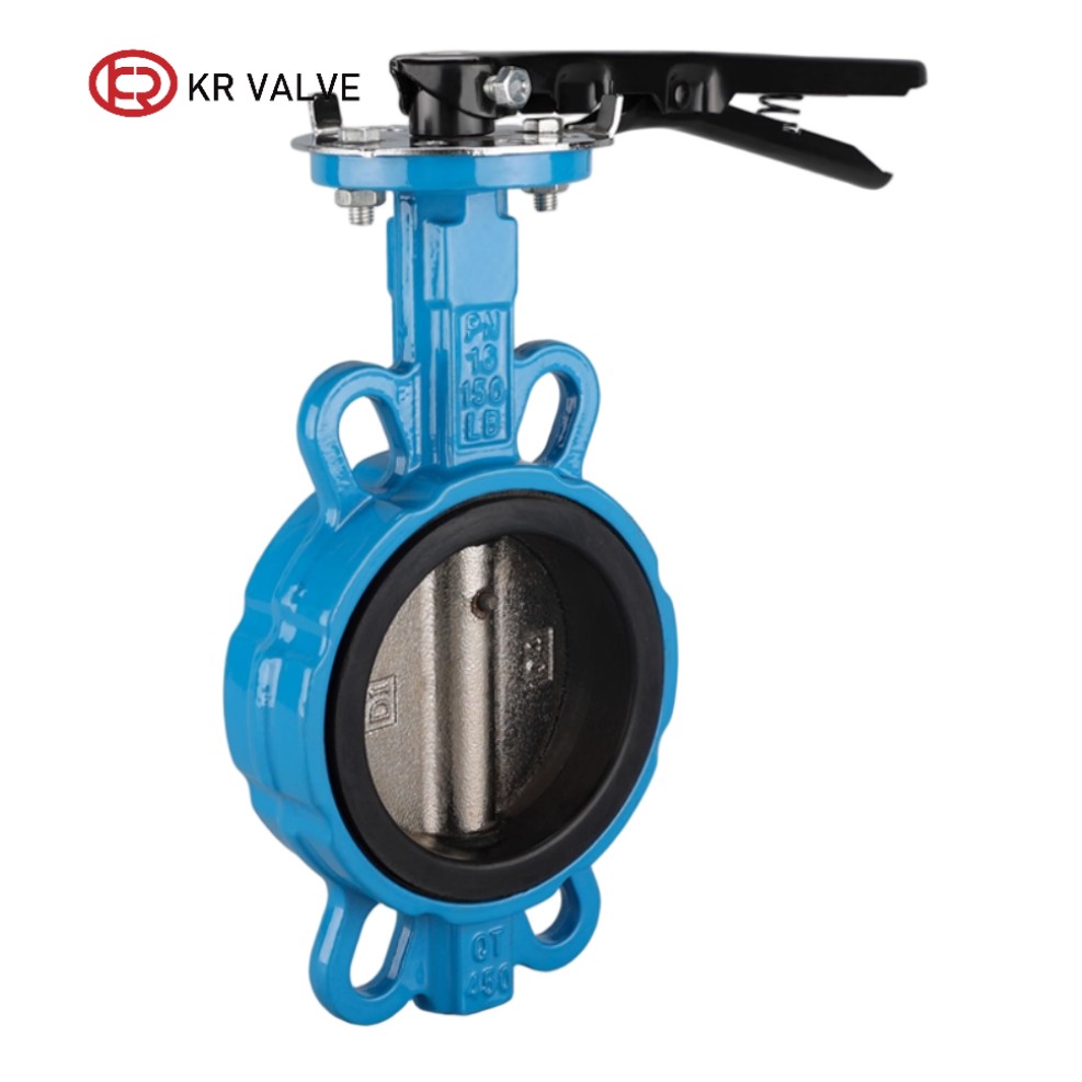 OEM Ductile Iron EPDM Seal Wafer Butterfly Valve Suppliers, Manufacturers