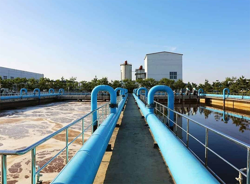 KR Valve supplied butterfly valve and gate valve for sludge plant in Indonesia