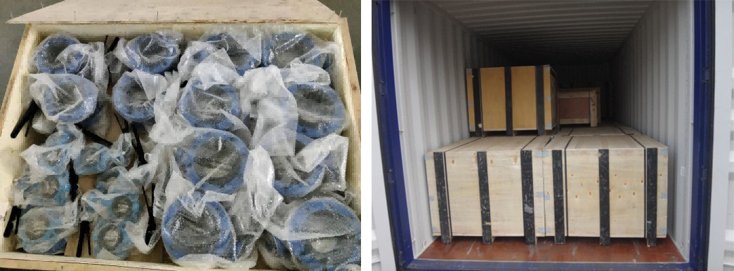 Export wooden case packing
