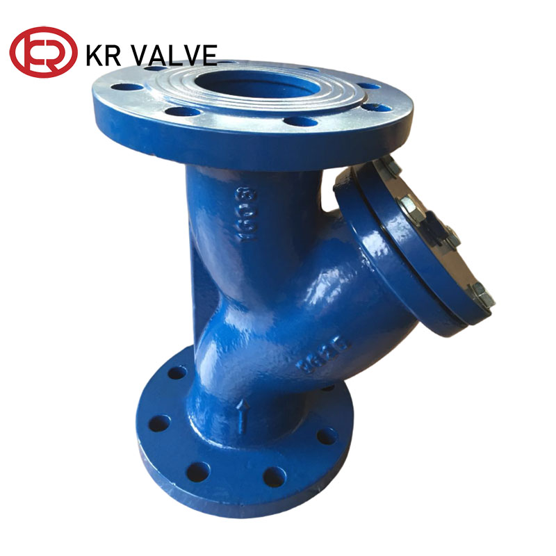 Custom Cast iron GG25 strainer type y flanged connection Supplier, Manufacturers