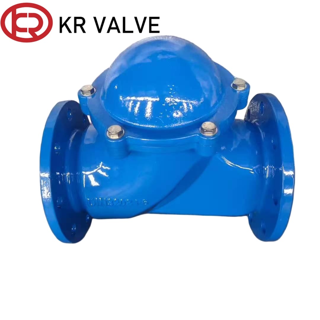 Custom Ball check valve flange connection EPDM ball non return valve Factories, Factory