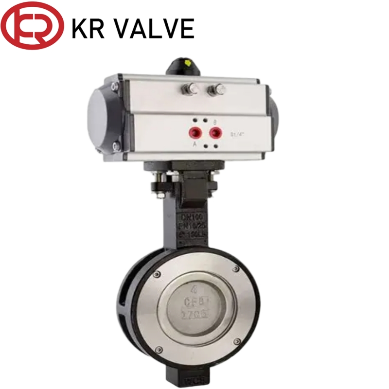 Wholesale Pneumatic Triple offset high performance Butterfly Valve With Positioner Manufacturer, Factory
