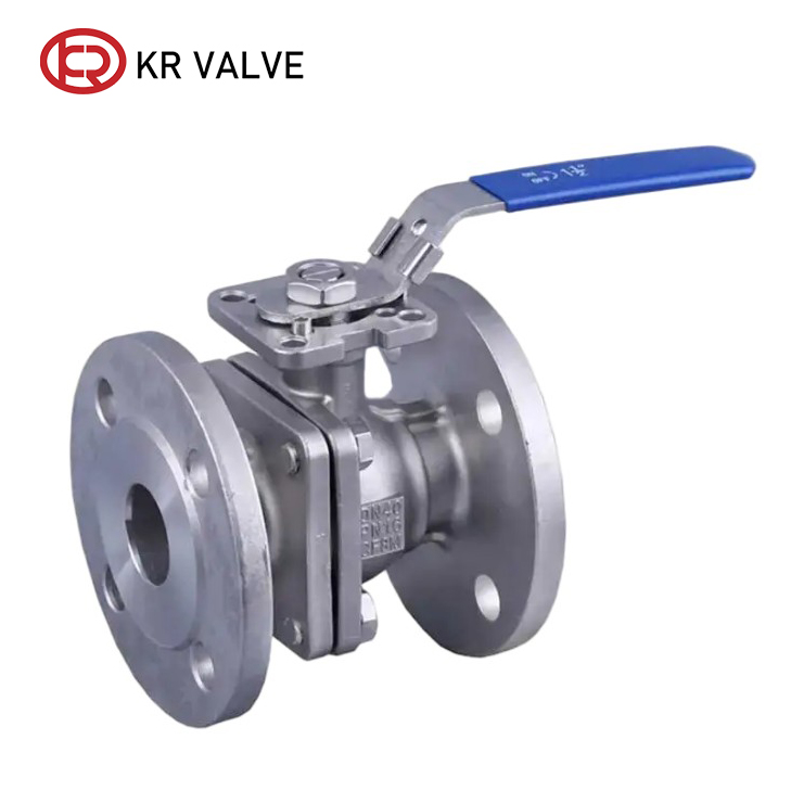 Wholesale 2pcs type SS316 CF8M ball valve handle operation Supplier, Suppliers