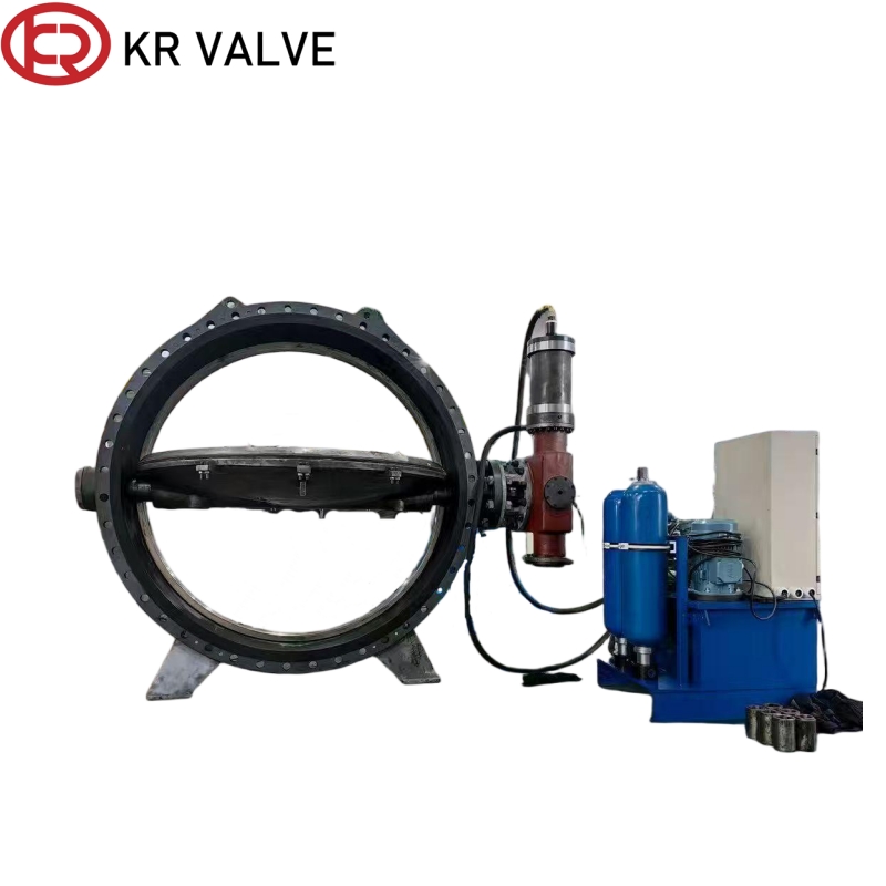 OEM Eccentric type hydraulic control butterfly valve PN16 EPDM sealing Suppliers, Factory