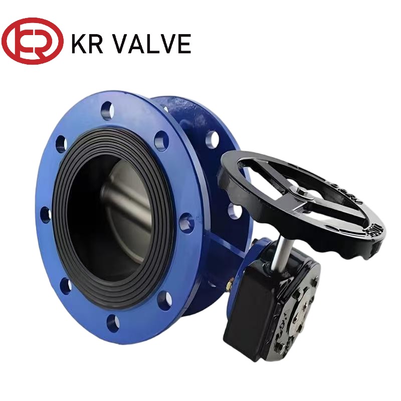 Custom Flange Butterfly Valve Concentric Type Gear Box Operation Supplier, Manufacturer