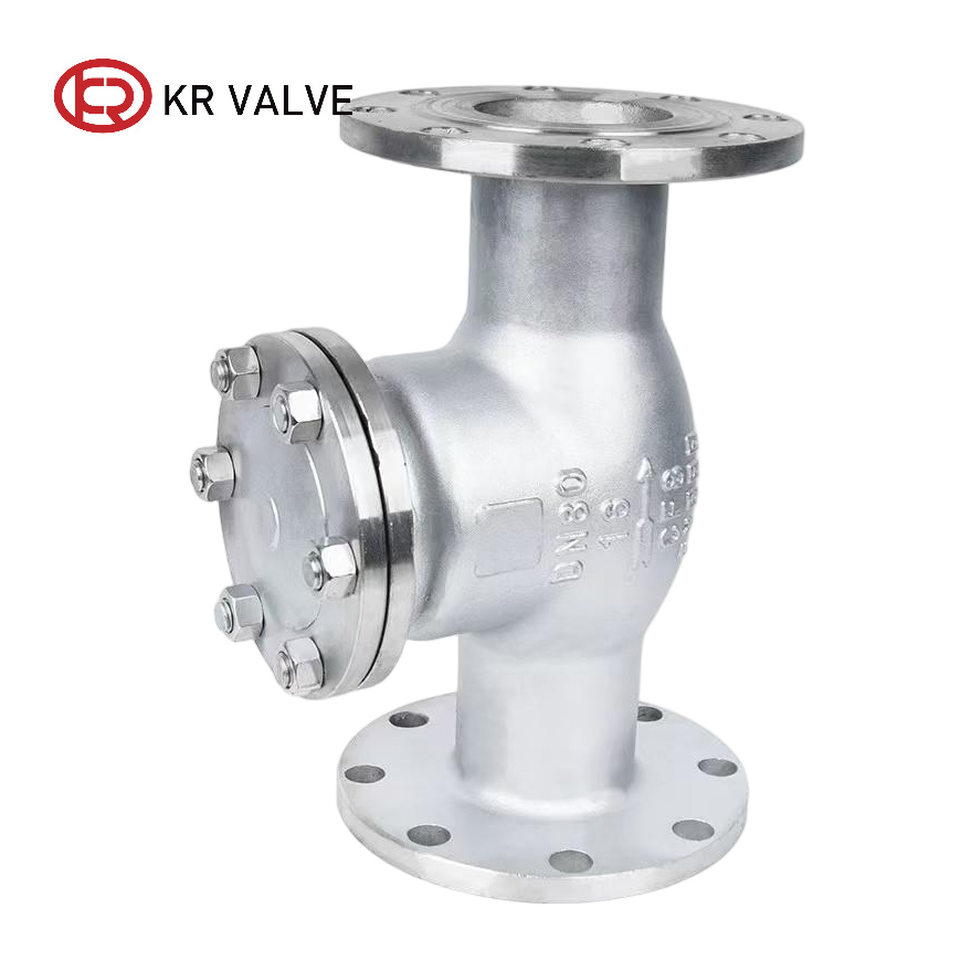 OEM Flanged Swing Type Check Valve CF8 Material Supplier, Factory
