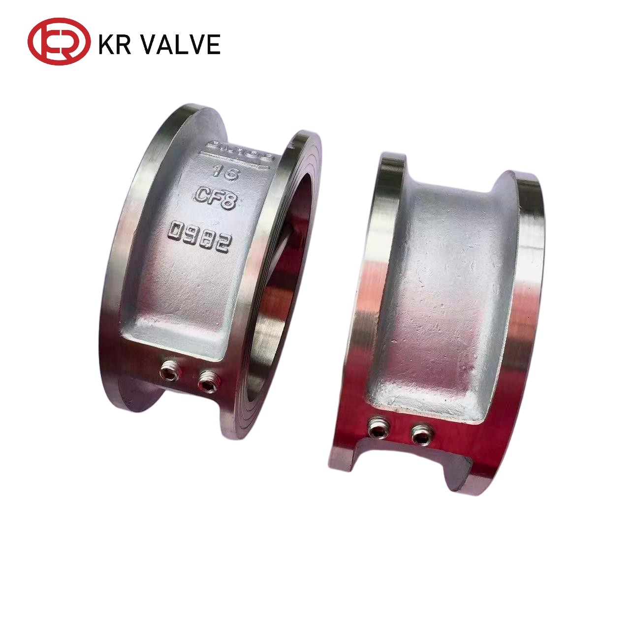 Custom Stainless Steel Wafer Dual Disc Check Valve AWWA C594 Suppliers, Factories