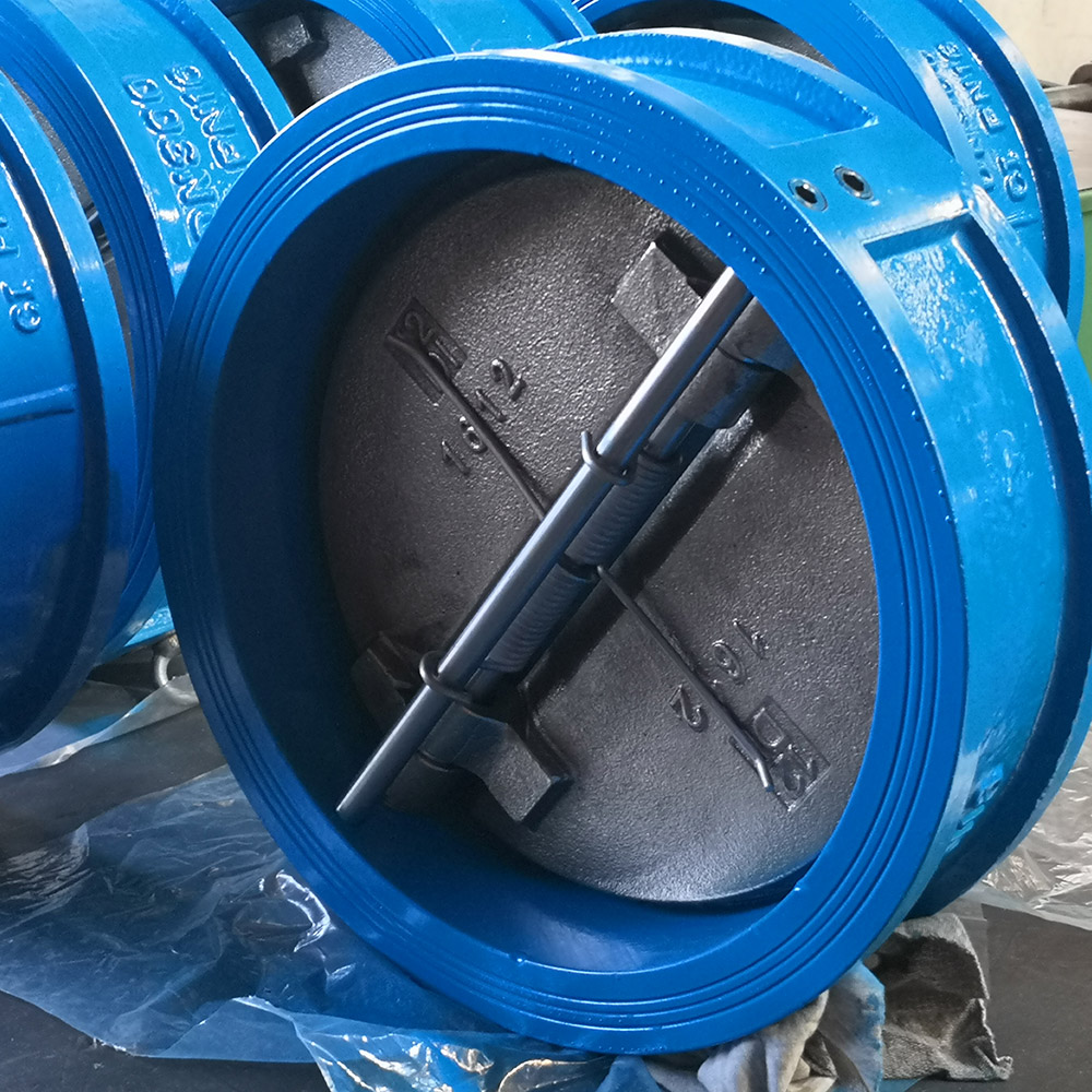 Wholesale China Suppliers Factory H71X-10/16 Wafer Dual Disc Check Valve BS5153 Standard DN40-DN700 Manufacturer, Factory
