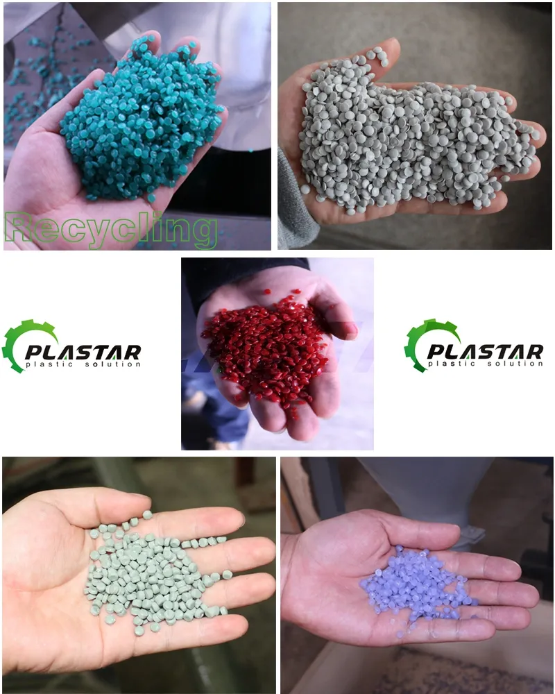 Máquina de Granulação de Pellets de Plástico Reciclado sem Troca de Tela