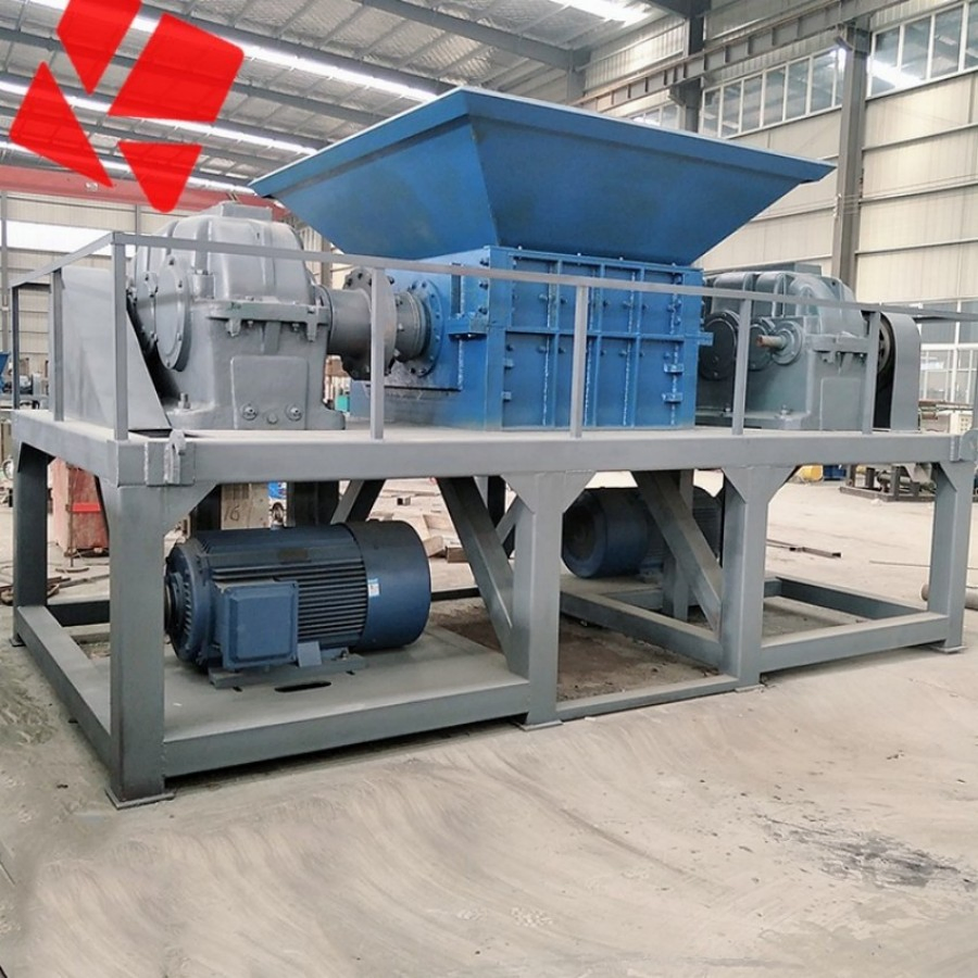 Máquina de Trituração de Resíduos de Construção Equipamento de Reciclagem de Descarte de Pneus de Plástico