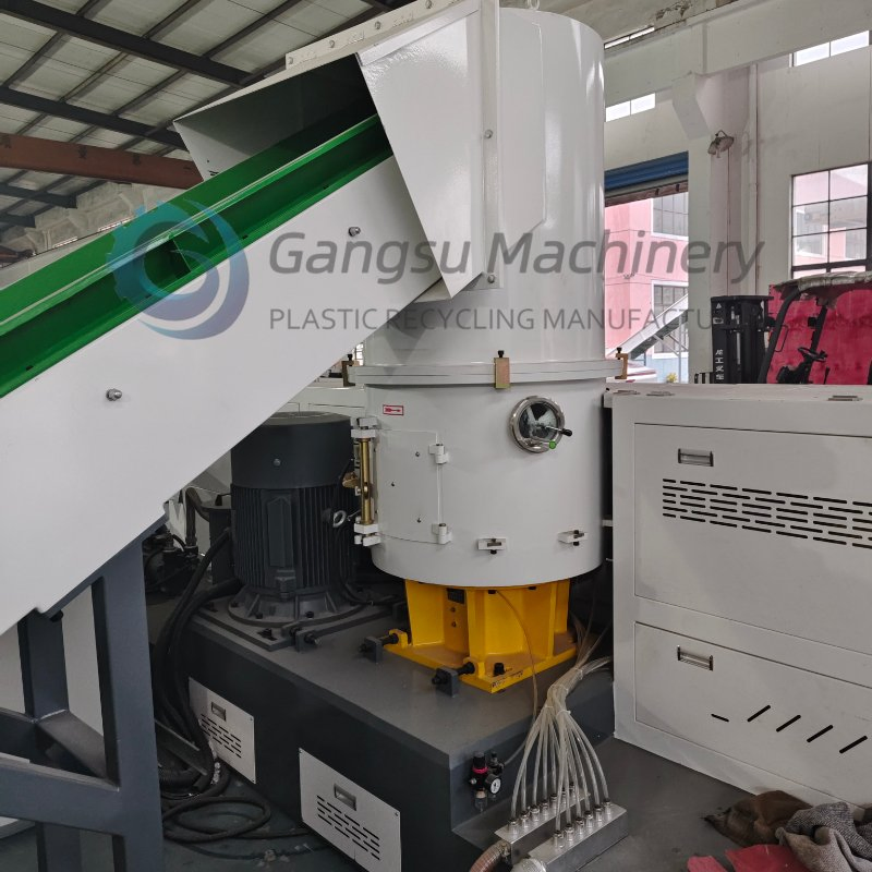 PE PP HDPE LDPE LLDPE BOPP PS ABS PET PVC EPS EPE EPP PC Filme/Não Tecido Saco/ Fibra Reciclagem de Plástico Granulador Linha de Granulação Máquina